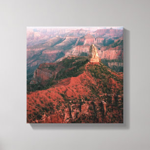 Punkt Kaiser und Berg Hayden am Sonnenuntergang Leinwanddruck