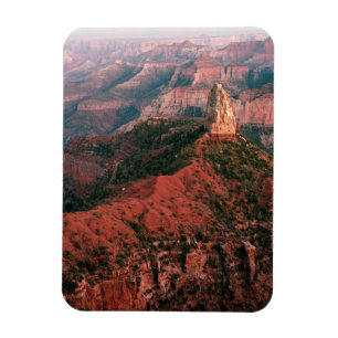 Punkt Kaiser und Berg Hayden am Sonnenuntergang Magnet