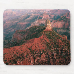 Punkt Kaiser und Berg Hayden am Sonnenuntergang Mousepad