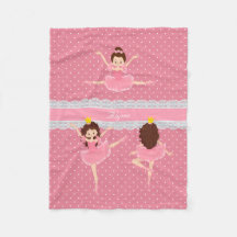 Punkt Lace Pink Ballerina Pattern Kinder