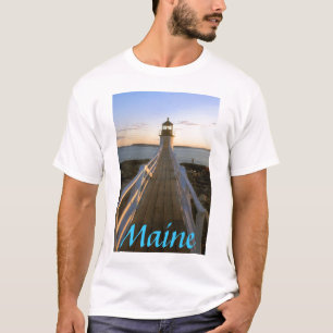 Punkt-Leuchtturm Maines Marshall T-Shirt