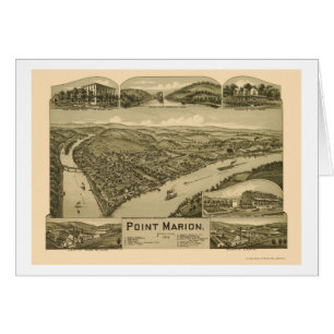 Punkt Marion, panoramische Karte PAs - 1902