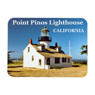 Punkt Pinos Leuchtturm, Kalifornien-Foto-Magnet Magnet