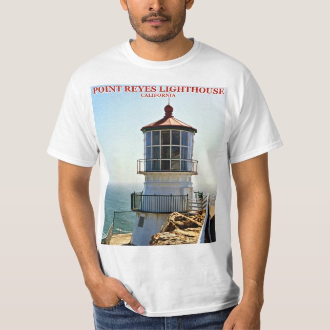 Punkt-Reyes-Leuchtturm, Kalifornien-T - Shirt (Vorderseite)