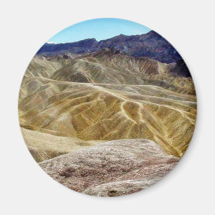 Punkt-Sand-Wüste Death Valley Zabriskie Magnet