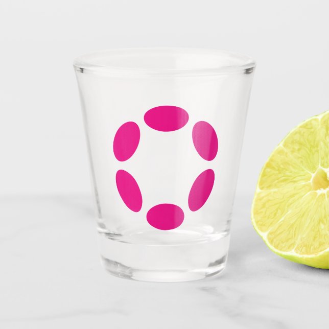 Punkt Schnapsglas (Vorderseite)