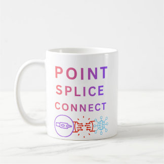 Punkt, Spleiß, Verbindung Kaffeetasse