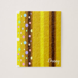 Punkt Stripe Jigsaw Puzzle Daisy