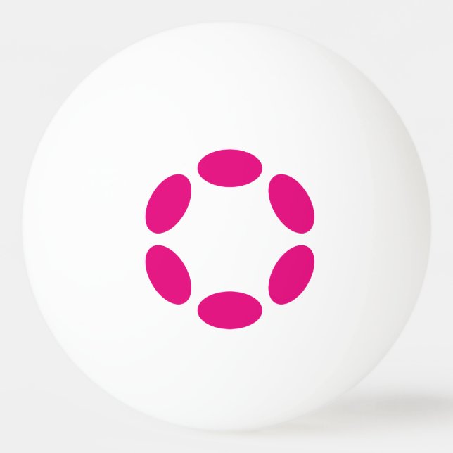 Punkt Tischtennisball (Vorderseite)
