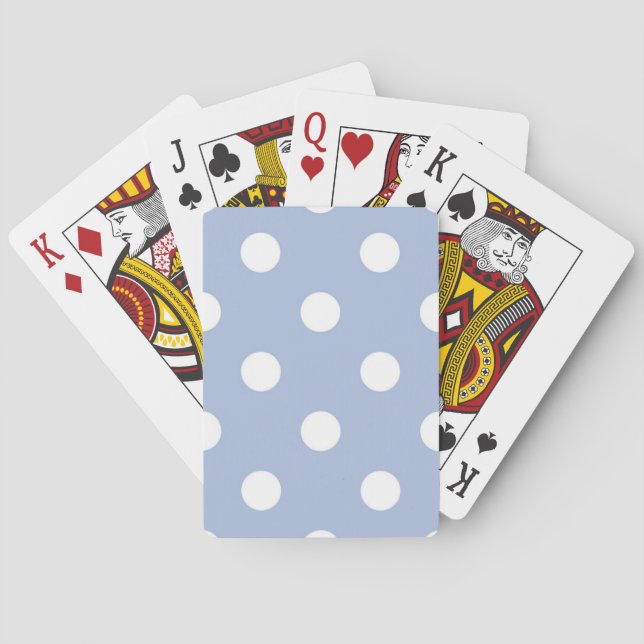 Pünktchenmuster Spielkarten (Rückseite)