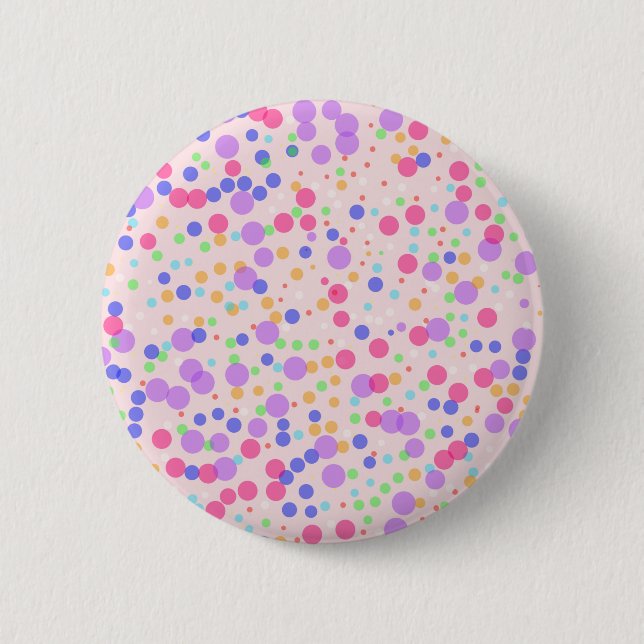 Punkte auf rosa button (Vorderseite)