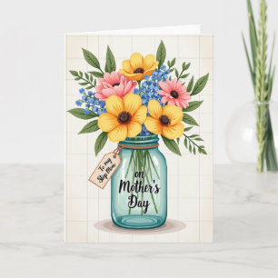 Punkte Blumen Displaykarte Karte