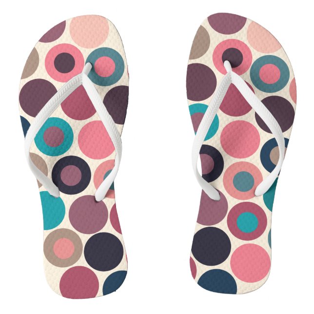 Punkte des Horizonts Flip Flops (Fußbett)