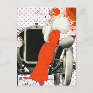 Punkte-Flapper Postkarte