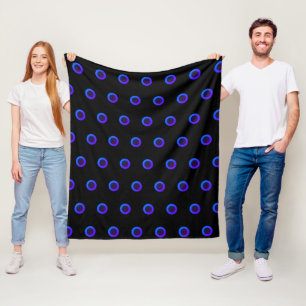 Punkte Fleece-Decke Fleecedecke