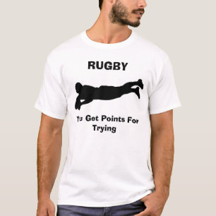 Punkte für das Versuchen T-Shirt