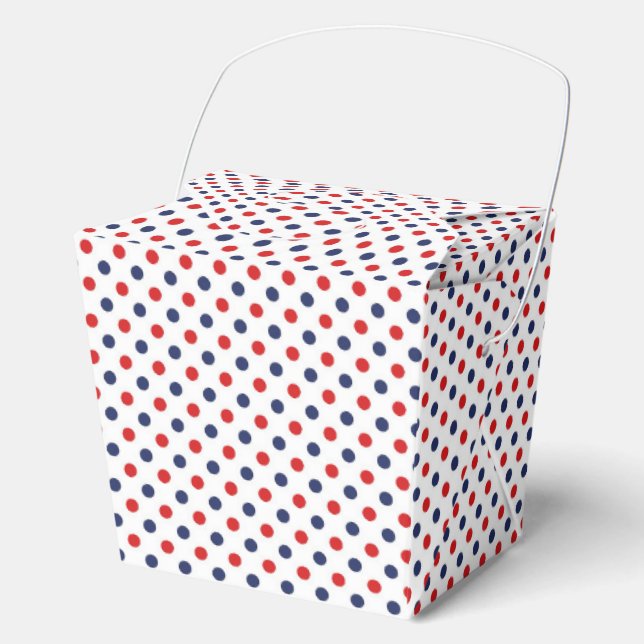 Punkte Geschenkschachtel (Vorderseite)