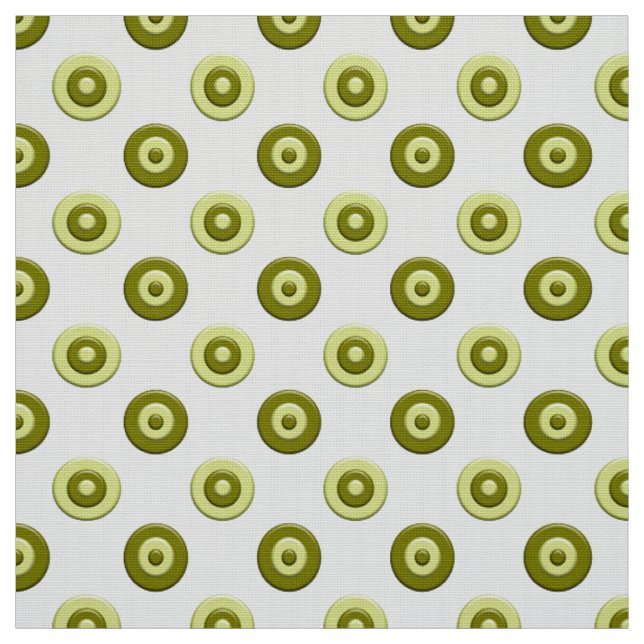 Punkte grünes Element Stoff (Muster)