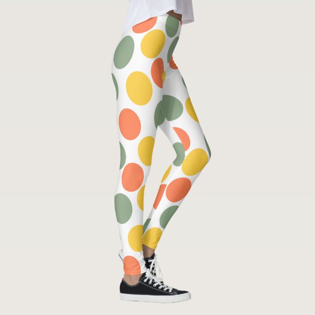 Punkte Leggings (Rechts)