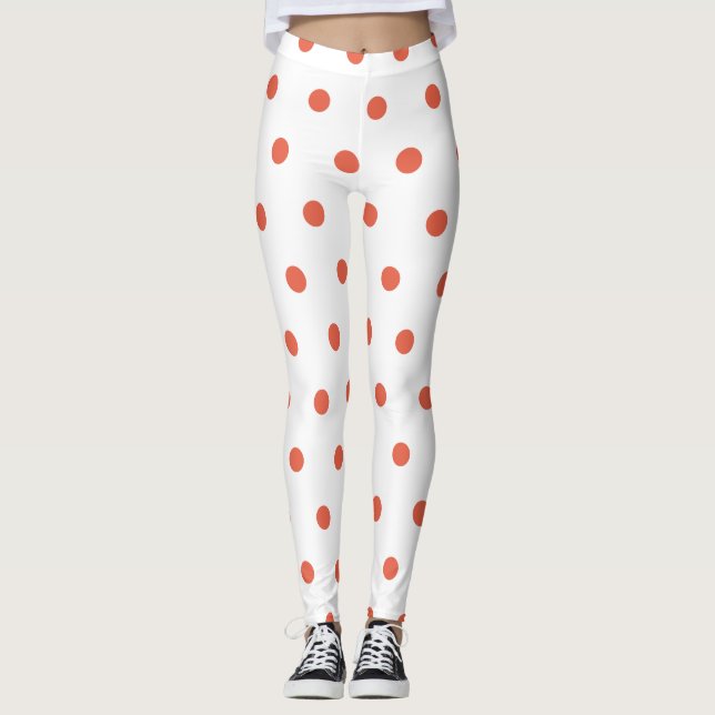Punkte Leggings (Vorderseite)