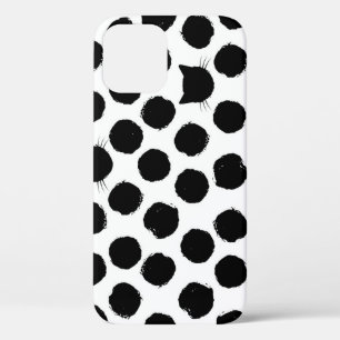 Punkte mit Katzen-Gesichtern: Verspielter Vintage- Case-Mate iPhone Hülle