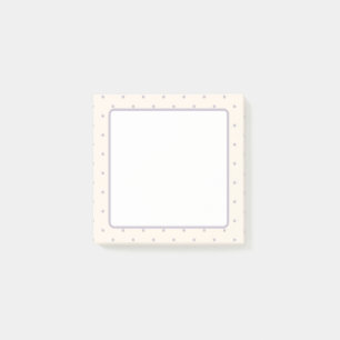 Punkte-Muster Post-it Klebezettel