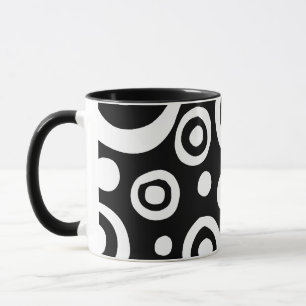 Punkte und Kreise Tasse