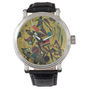 Punkte von Wassily Kandinsky, Vintage Expressionis Armbanduhr