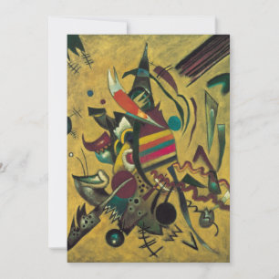 Punkte von Wassily Kandinsky, Vintager Expressioni Einladung
