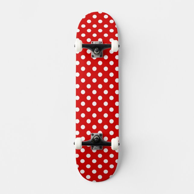 Punktehintergrund Skateboard (Vorderseite)