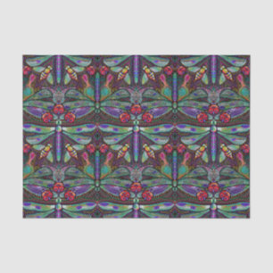Punktiertes LibellenSeidenpapier Seidenpapier