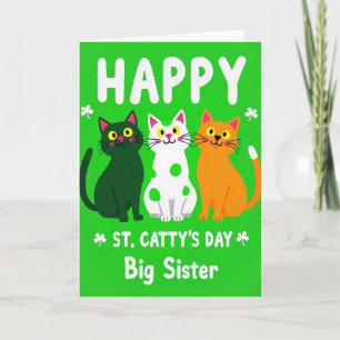 Punktkatzen St. Cattys Tag Karte