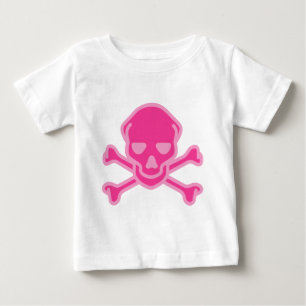 Punktknochen Punkt rosa Baby T-shirt