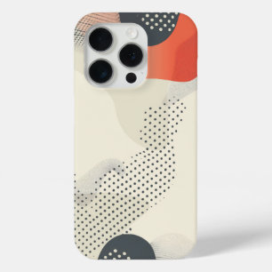 Punktmuster mit kurvenförmigen Formen Case-Mate iPhone Hülle