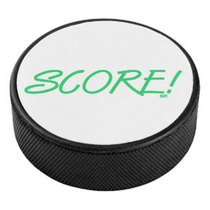 Punktzahl weißer Hockeypuck Eishockey Puck