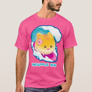 Punny Buns Niedlich Surfen Ananas Sonnen Pun T-Shirt