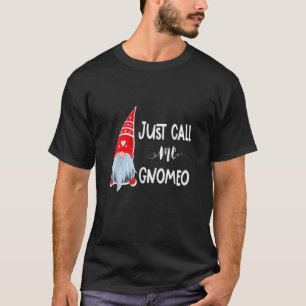 Punny Gnome Valentine T S Valentinstag Boyfriend T-Shirt