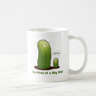 Punny große Essiggurke Tasse