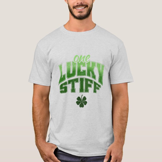 Punny Irish Kleeblatt St Patricks Day T - Shirt (Vorderseite)