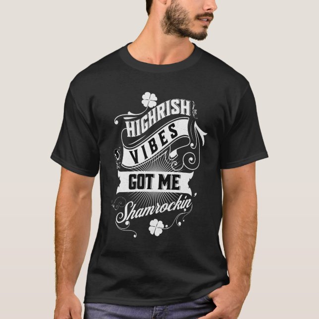 Punny Irish Kleeblatt St Patricks Day T - Shirt (Vorderseite)