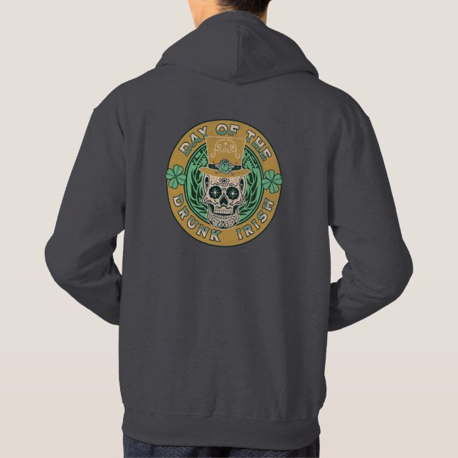 Punny Irish St. Patrick's Day Hoodie (Rückseite)