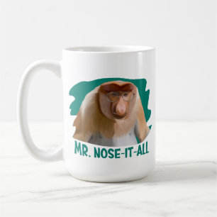Punny Proboscis Monkey Kaffeetasse