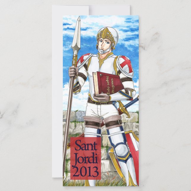 Punt von llibre Cavaller Sant Jordi 2013 (Vorderseite)