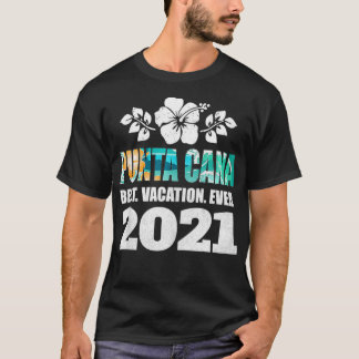 Punta Cana Best Vacation Ever 2021 Souvenir Tank T