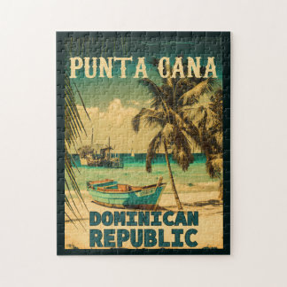 Punta Cana Dominican - Familienurlaub Vintager 60e Puzzle