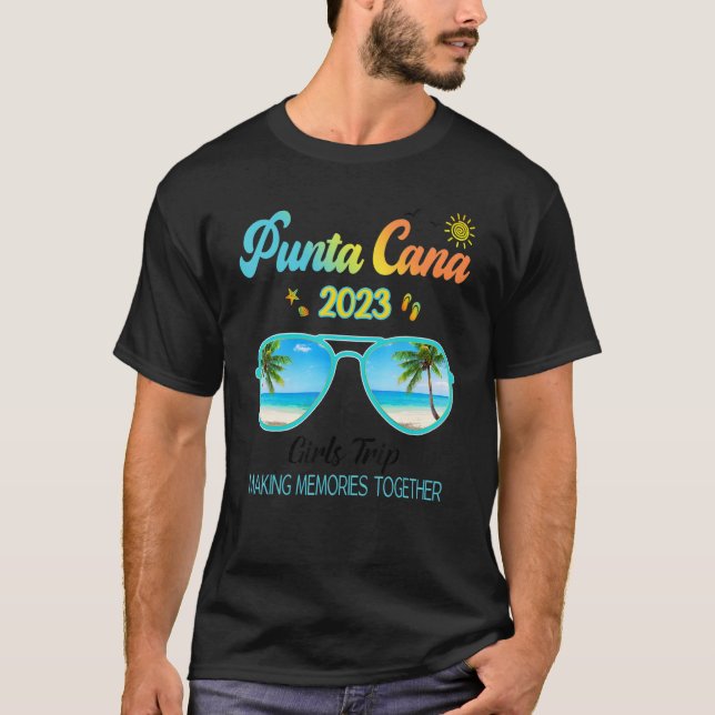 Punta Cana Dominican Republic Family Trip 2023 Out T-Shirt (Vorderseite)