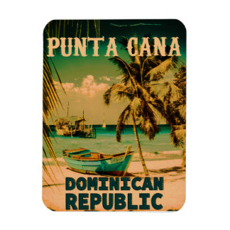 Punta Cana Dominican - Vintager Souvenir 80er Magnet