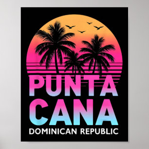 Punta Cana Dominikanische Republik Beach Ferien Fa Poster