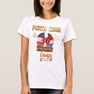 Punta Cana Dominikanische Republik Birthday Trip G T-Shirt