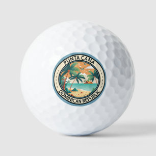 Punta Cana Dominikanische Republik Hut Abzeichen Golfball